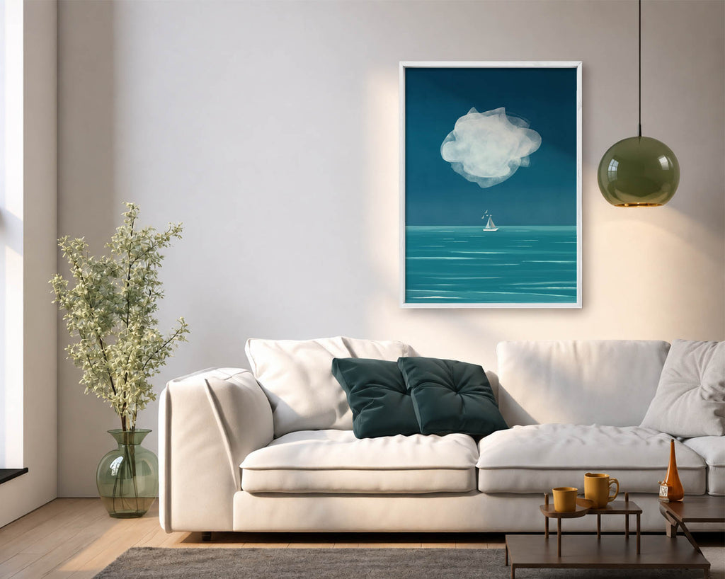 Mavi Saatte Beyaz Bulut  ⎮ Poster