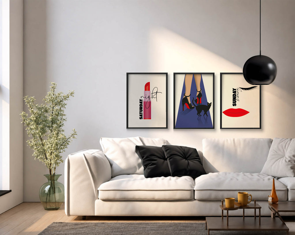 Gece-Gündüz ⎮ Çerçeveli Poster Seti