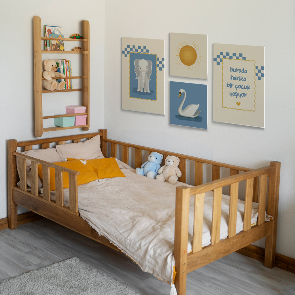 Güneşli Günler - Çocuk Odası Duvar Seti