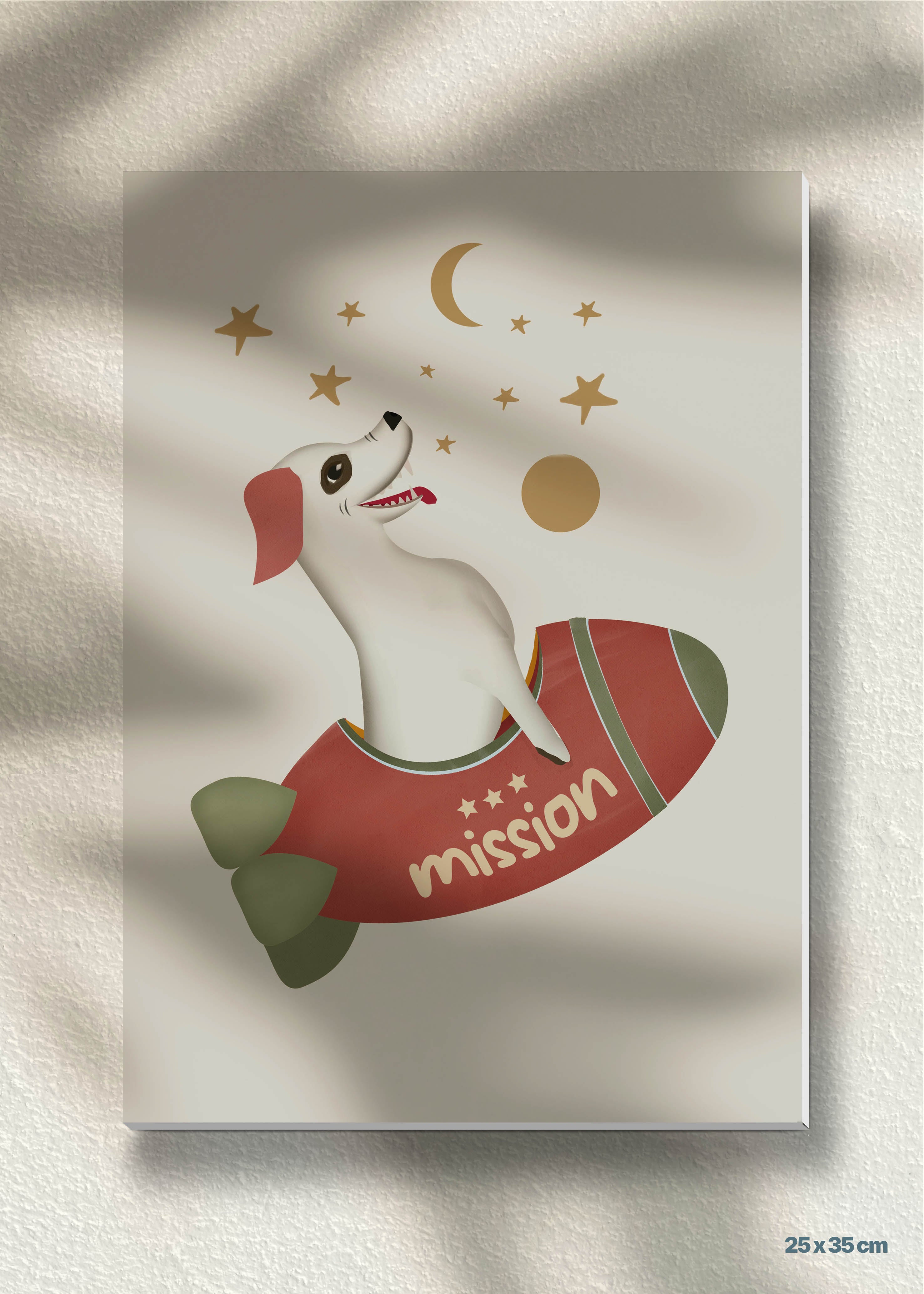 Uzaya Yolculuk - Çocuk Odası Duvar Seti